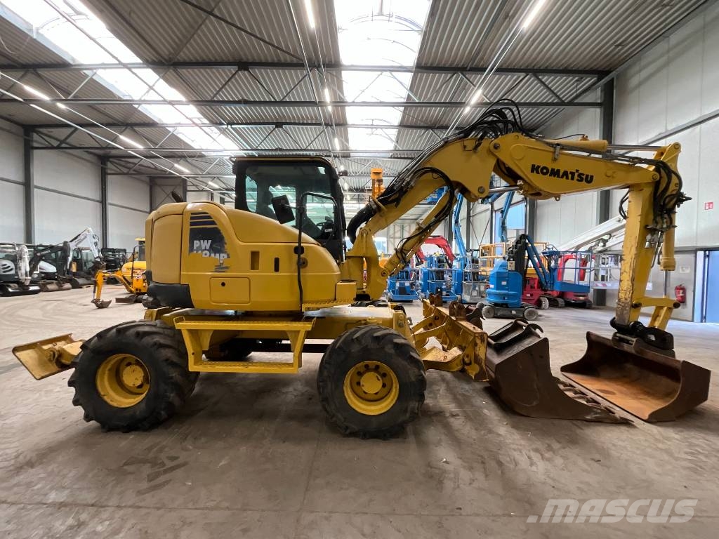 Komatsu PW 118 MR-8 Mobilbagger