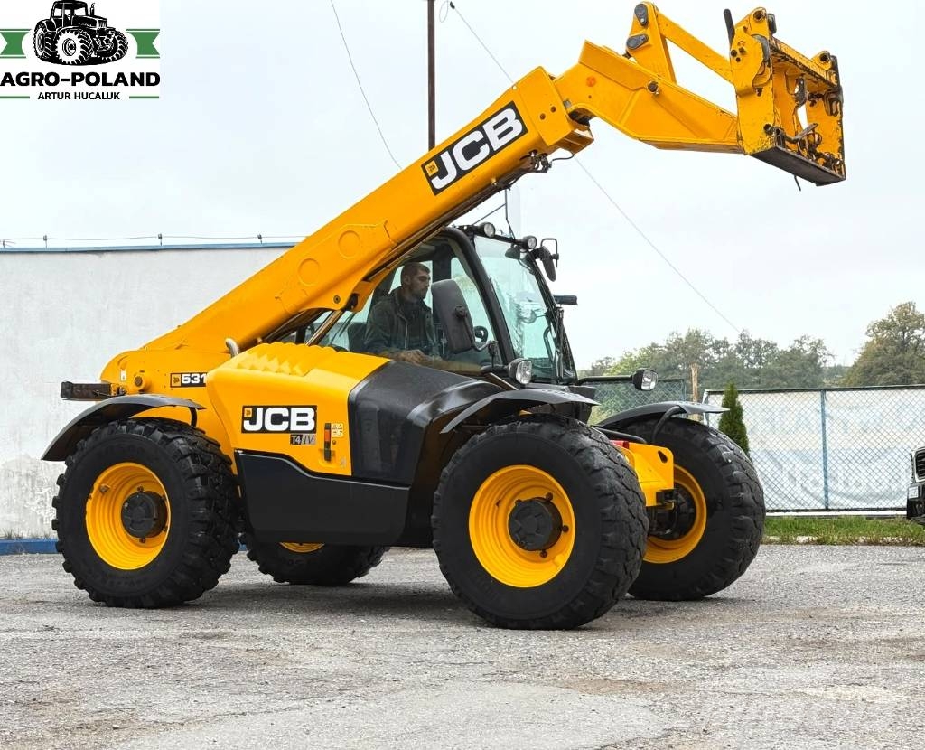 JCB 531-70 AGRI - 2017 ROK Teleskopiniai krautuvai