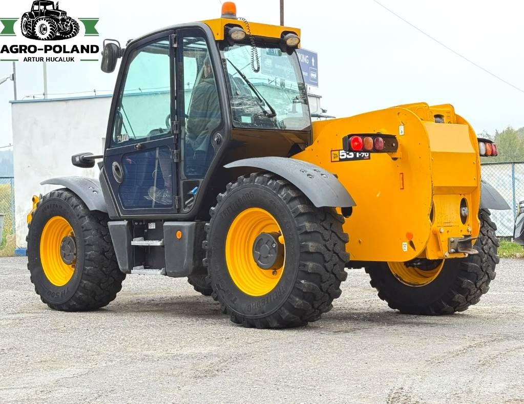 JCB 531-70 AGRI - 2017 ROK Teleskopiniai krautuvai