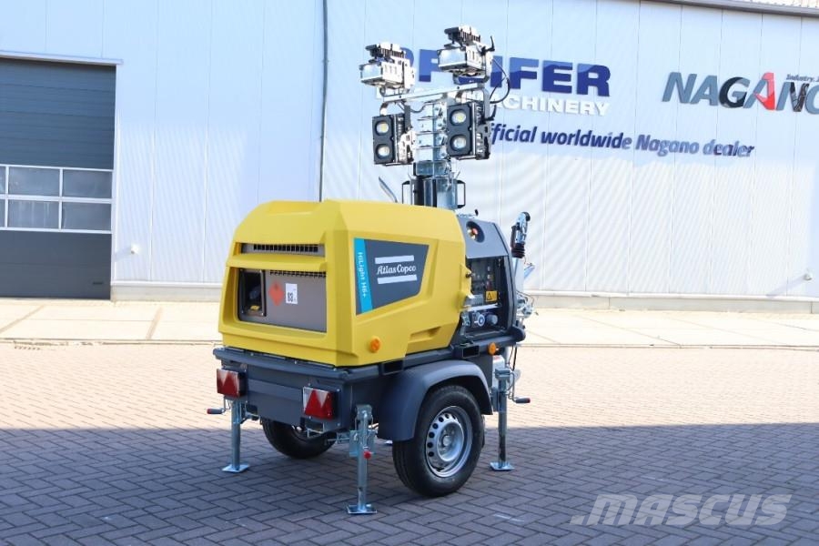 Atlas Copco Hilight H6+ Valid inspection, Max Boom Height 8m, Torres de iluminación
