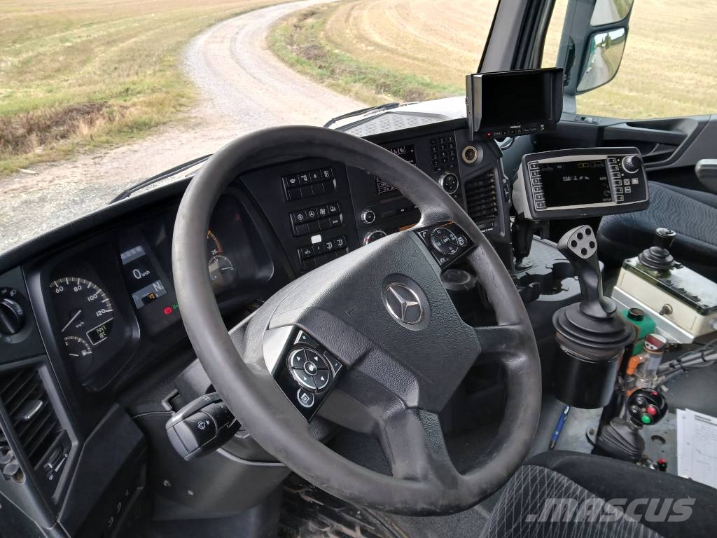 Mercedes-Benz Arocs 2542 aurapusk.,alaterä vl-laite EURO6 Tienhoitoautot