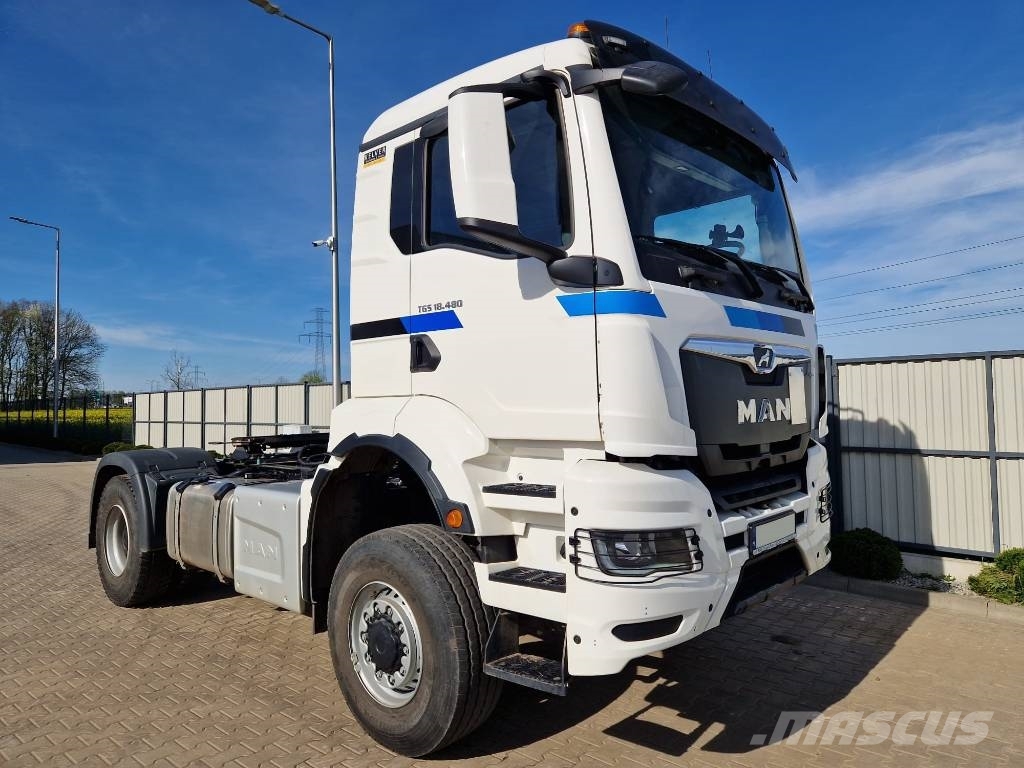 MAN TGS 18.480 4x4 reducer + kipper hydraulic Cavalos mecânicos