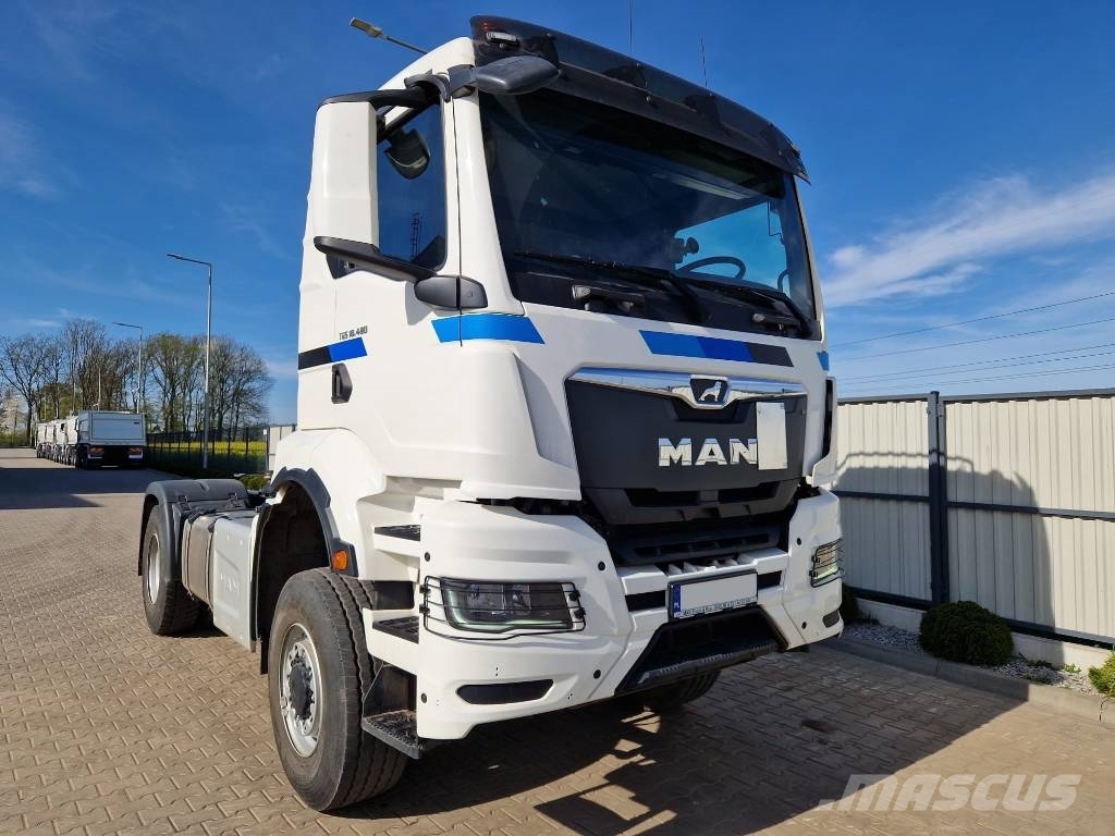 MAN TGS 18.480 4x4 reducer + kipper hydraulic Cavalos mecânicos