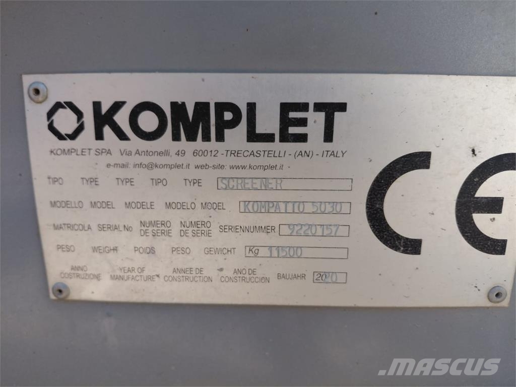 Komplett Kompatto 5030 Ďalšie poľnohospodárske stroje