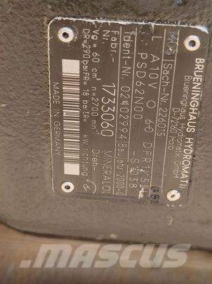 Manitou MLT (226015) hydraulic pump Hydraulics