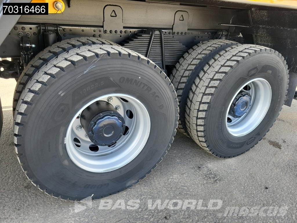 MAN TGS 33.480 6X4 NEW! 20m3 tipper Big-Axle Steel sus Savivarčių priekabų vilkikai