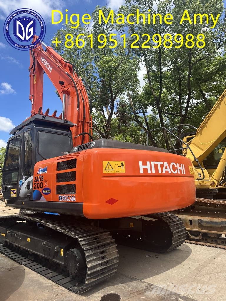 Hitachi ZX 200 Εκσκαφείς με ερπύστριες