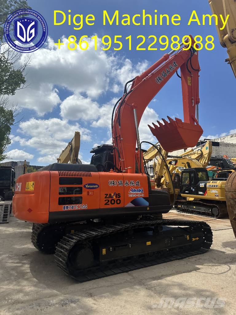 Hitachi ZX 200 Εκσκαφείς με ερπύστριες
