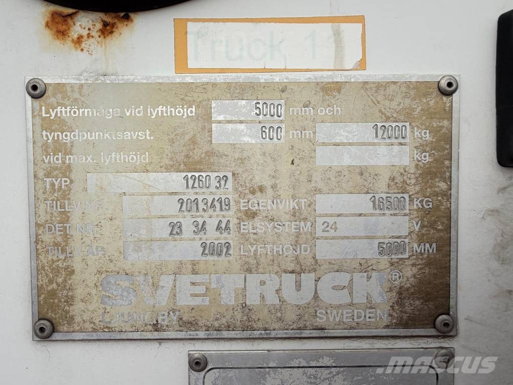 Svetruck 1260-32 شاحنات الديزل