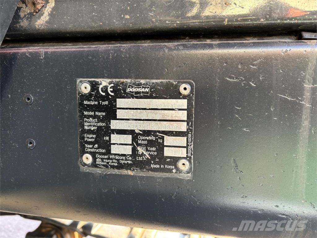 Doosan DX380LC-7 Telakaivukoneet