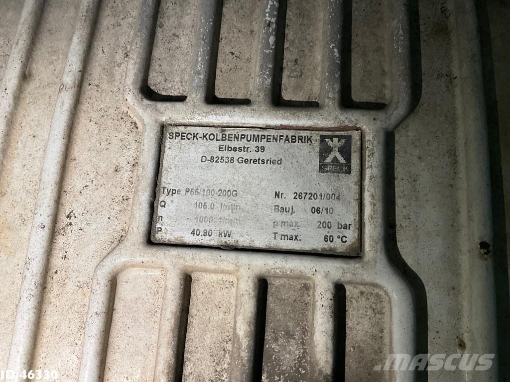 Scania P 360 Koks Saug/Spul 12m³ Slamsugningsbil