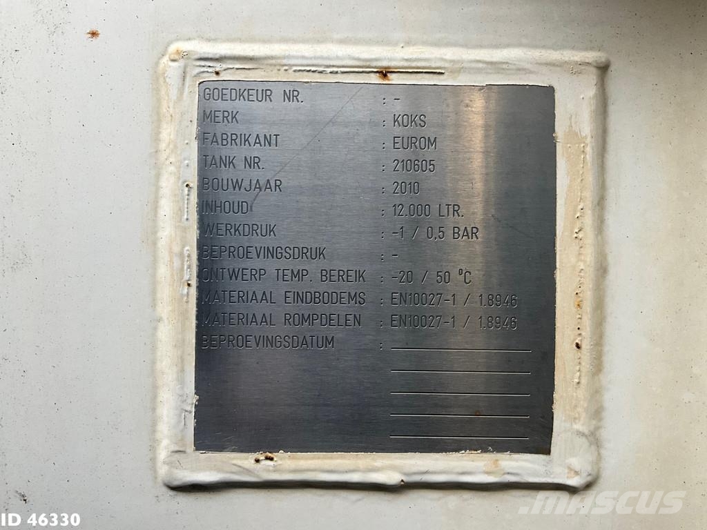 Scania P 360 Koks Saug/Spul 12m³ Slamsugningsbil