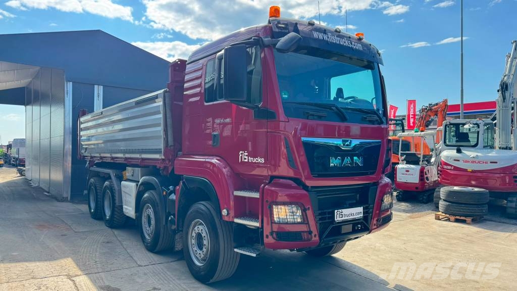 MAN TGA 35.500 8X4 SCHWARZMUELLER tipper - bordmatic Bañeras basculantes usadas