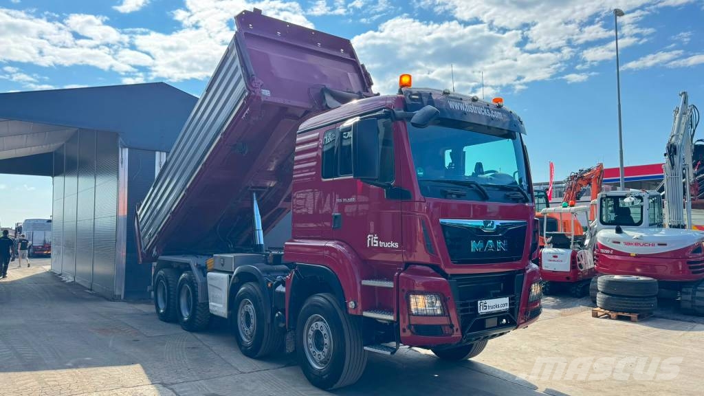 MAN TGA 35.500 8X4 SCHWARZMUELLER tipper - bordmatic Bañeras basculantes usadas