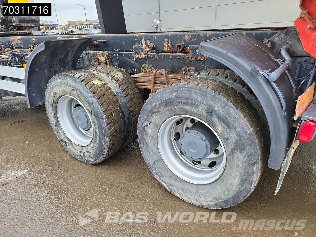 MAN TGA 41.440 TGA 8X8 8x8 18m3 Meiller tipper Steelsu Kipper