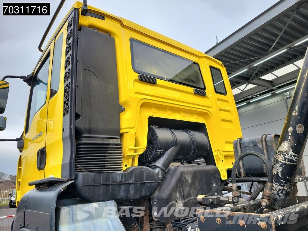 MAN TGA 41.440 TGA 8X8 8x8 18m3 Meiller tipper Steelsu Kipper