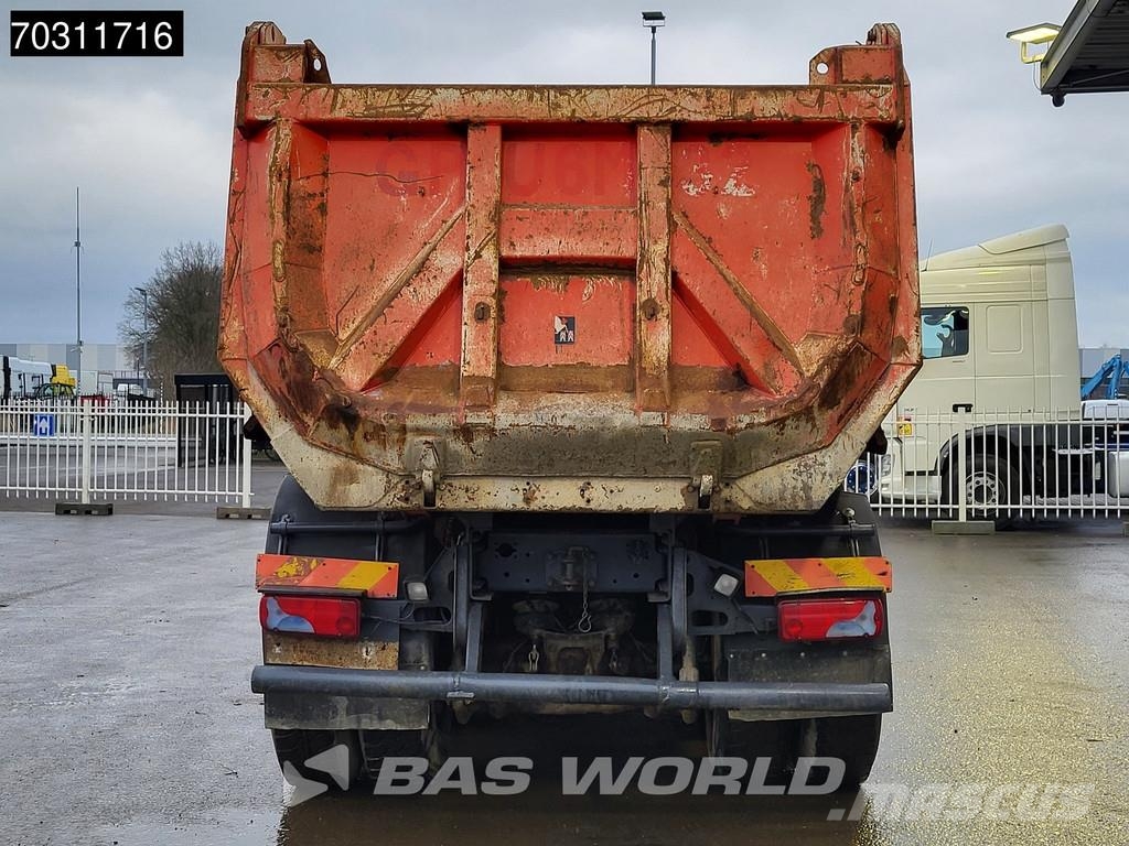MAN TGA 41.440 TGA 8X8 8x8 18m3 Meiller tipper Steelsu Kipper