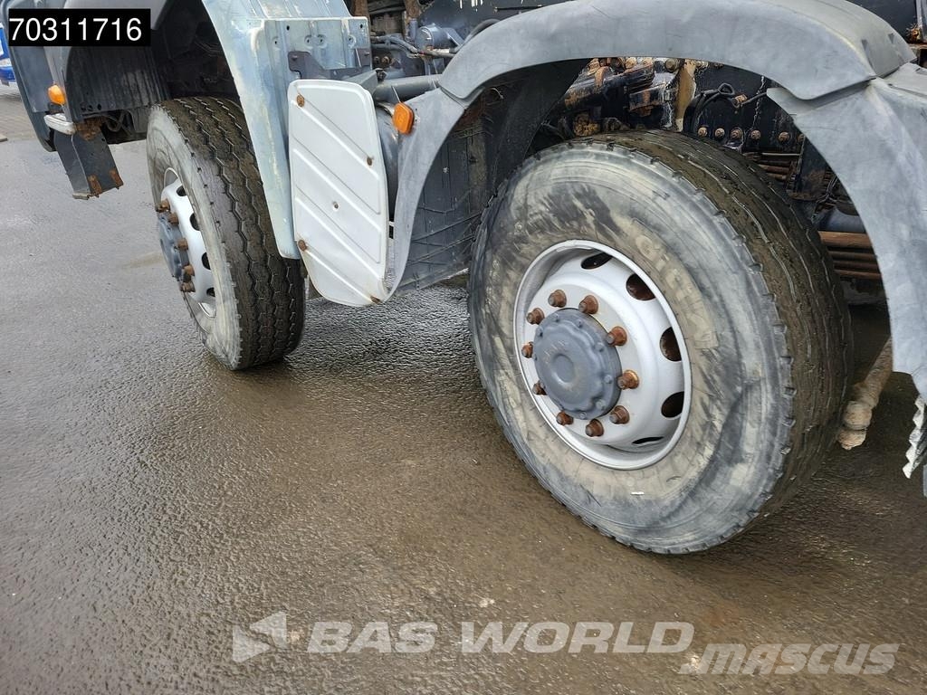 MAN TGA 41.440 TGA 8X8 8x8 18m3 Meiller tipper Steelsu Kipper