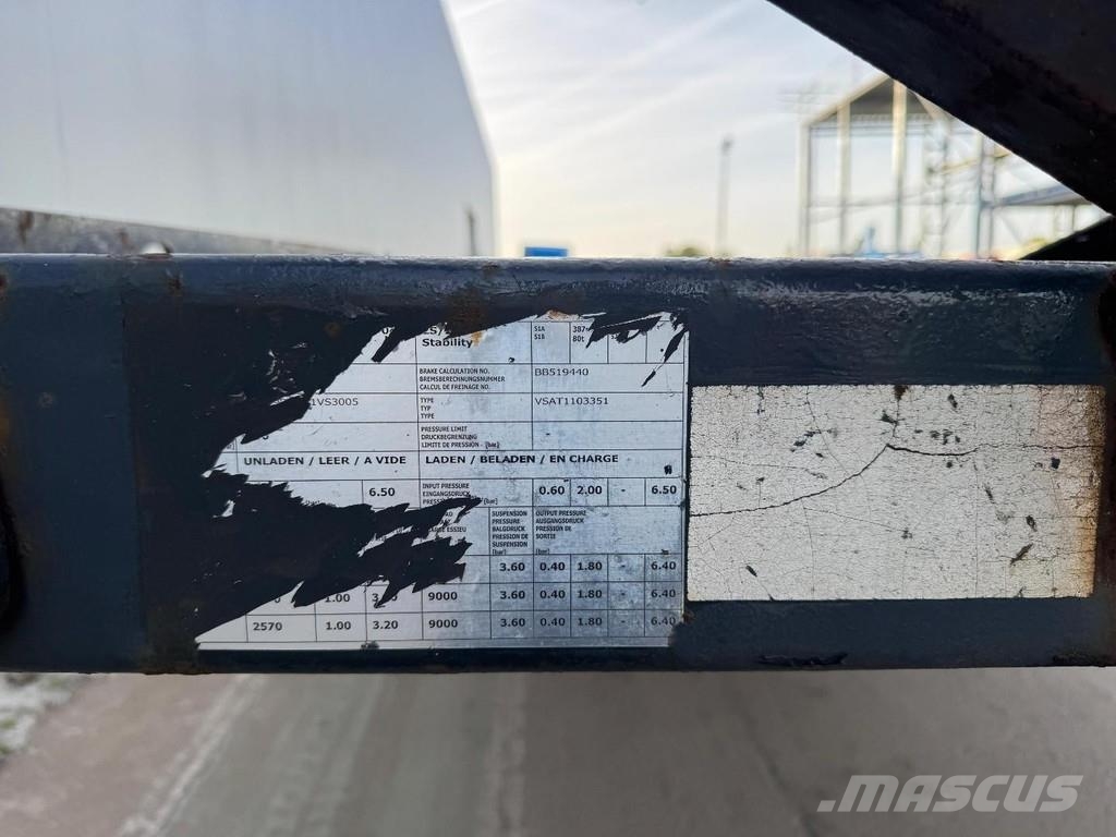 Vs-mont VSAT1103351 3 AXLE BPW TRUCKTRANSPORTER Semirimorchi per il trasporto di veicoli