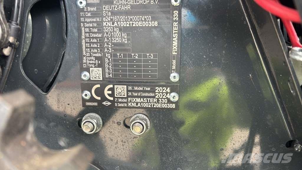 Deutz-Fahr Fixmaster 330 Opticut 14 محزمات مستديرة