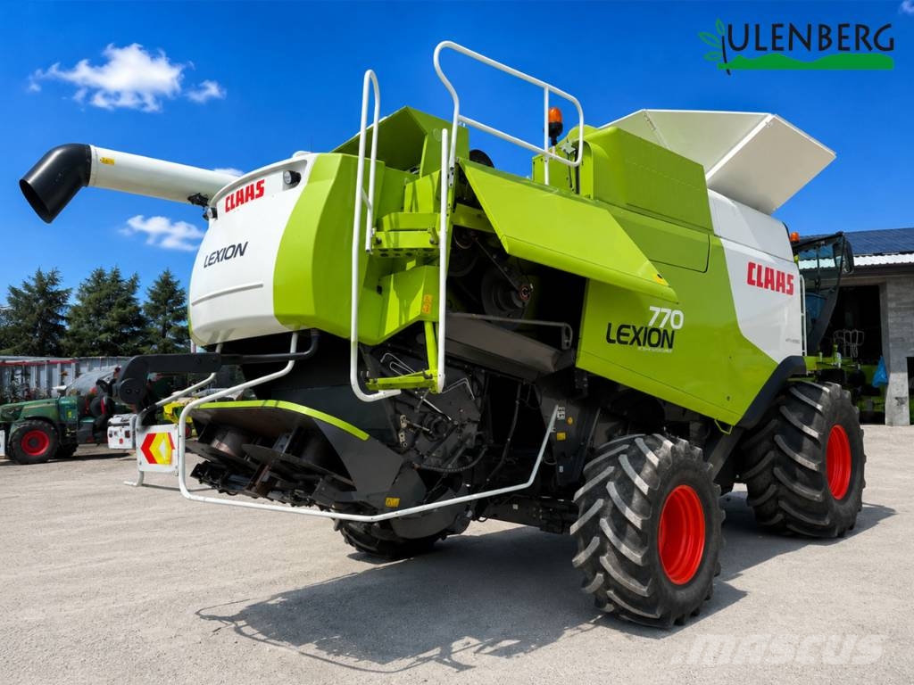 CLAAS Lexion 770 TerraTrac + heder Vario 1050 Θεριζοαλωνιστικές μηχανές