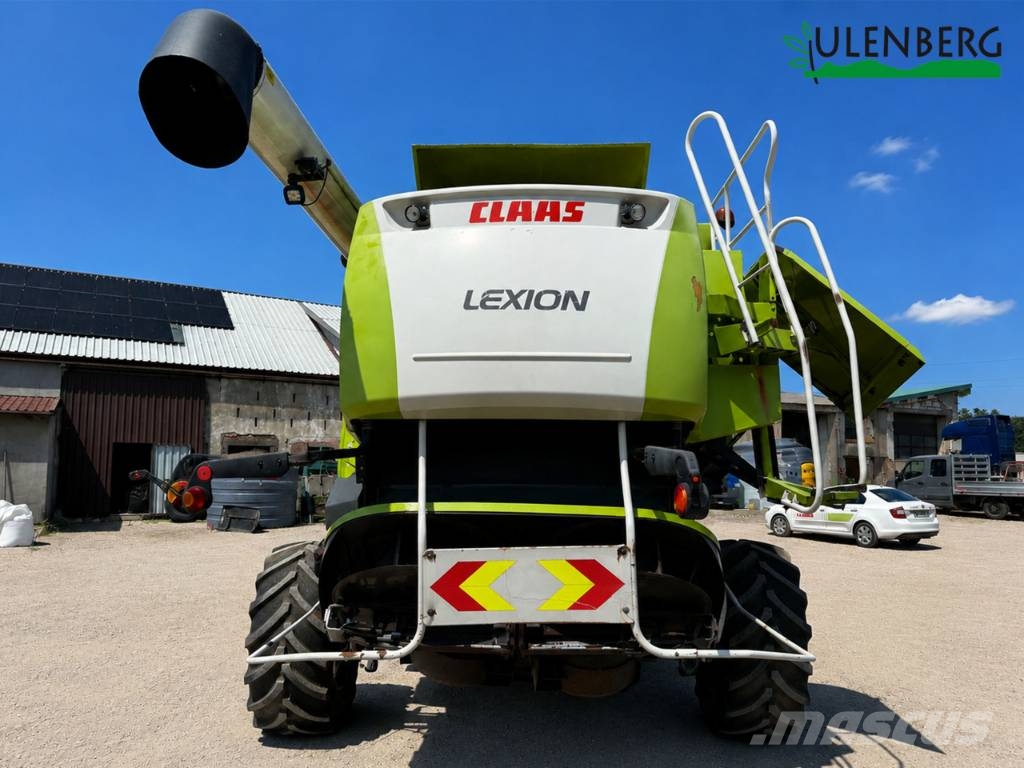 CLAAS Lexion 770 TerraTrac + heder Vario 1050 Θεριζοαλωνιστικές μηχανές