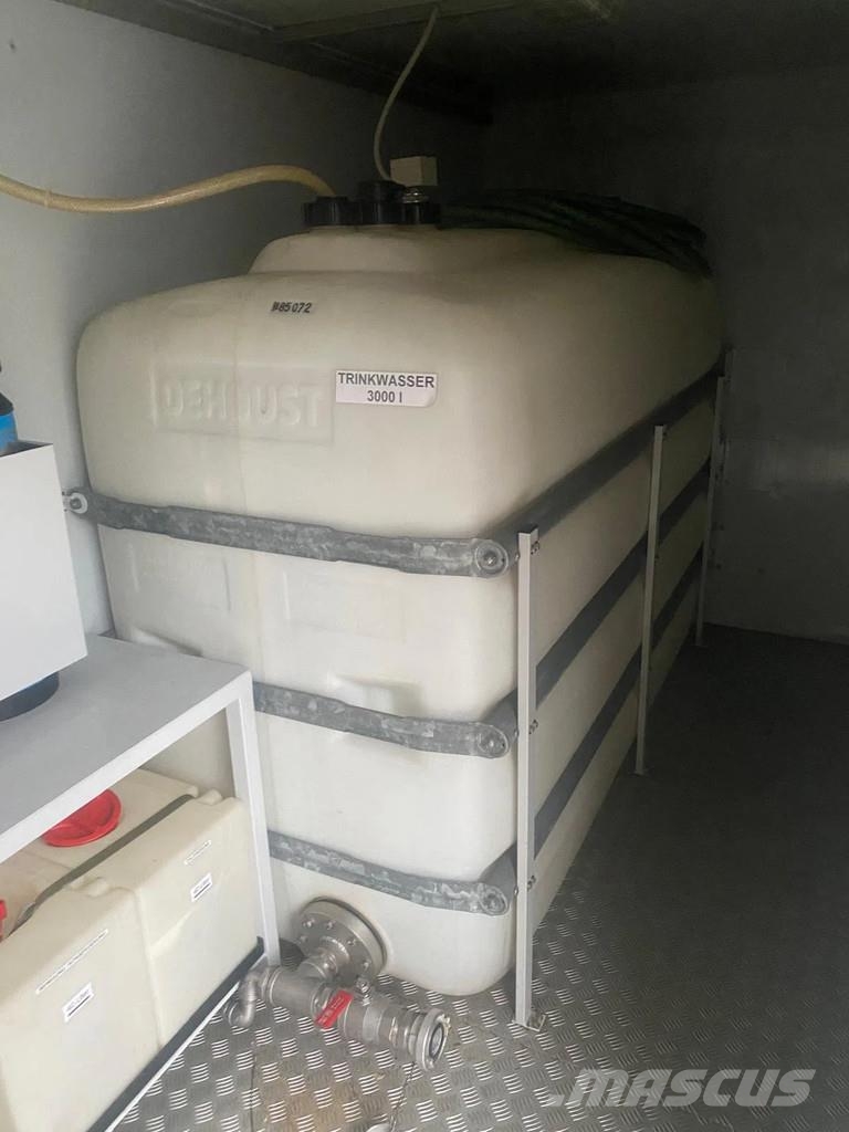 Kärcher Wasseraufbereitungsanlage 3000 Liter Feuerwehr, Re Ladijski kontejnerji