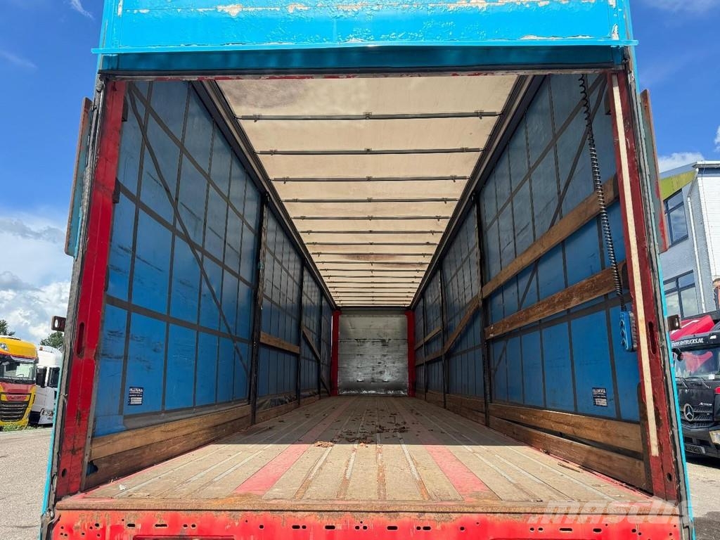 Kel-Berg 2 AS 2 AXLE SAF + STEERING AXLE + LIFTING AXLE نصف مقطورات بباب جانبي