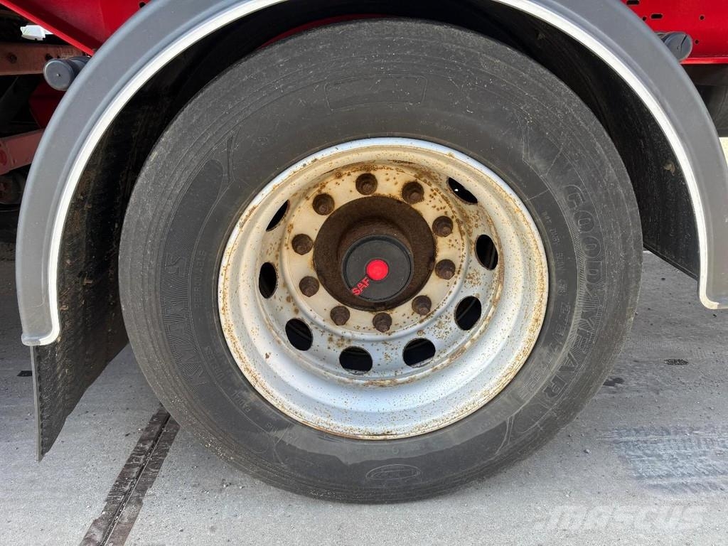 Kel-Berg 2 AS 2 AXLE SAF + STEERING AXLE + LIFTING AXLE نصف مقطورات بباب جانبي