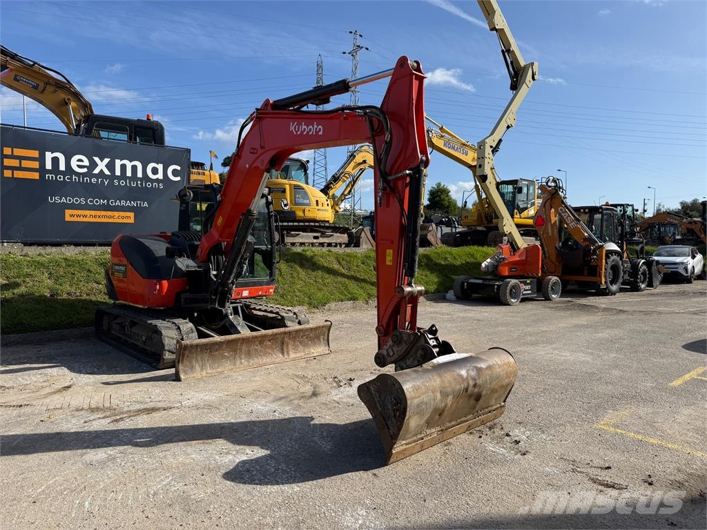 Kubota KX080-4 Lánctalpas kotrók