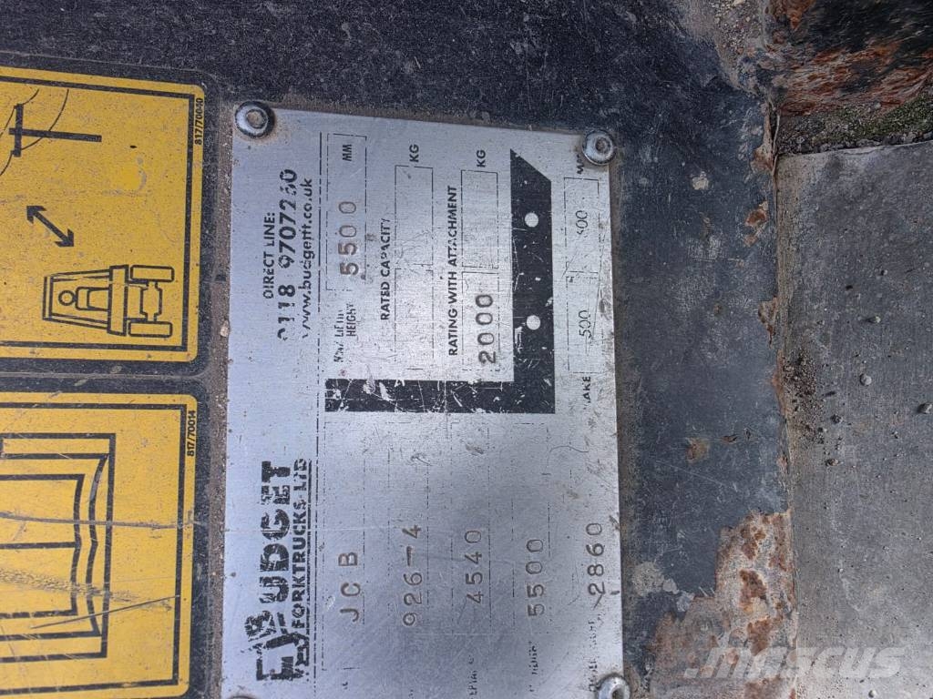 JCB 926 Diesel forklifts