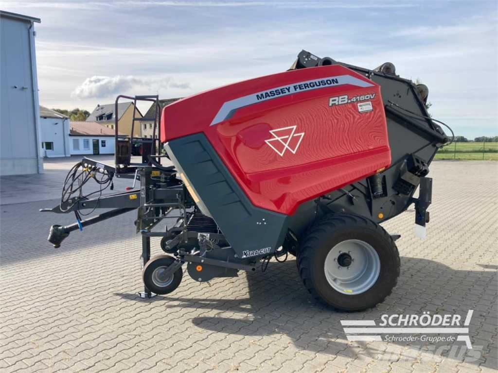 Massey Ferguson 4160 V XTRA - 13 MS - Balirke (okrogle bale)