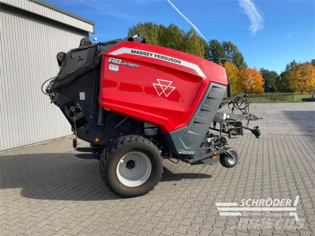 Massey Ferguson 4160 V XTRA - 13 MS - Balirke (okrogle bale)