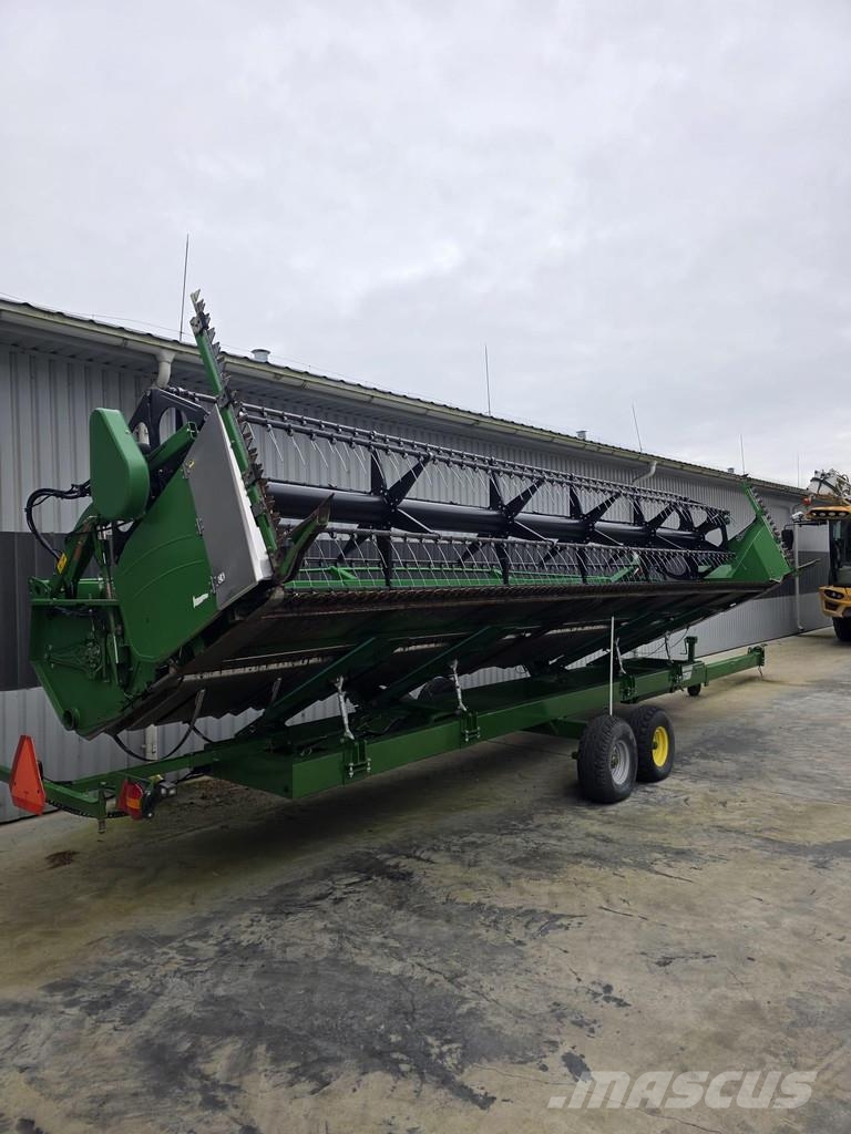 John Deere S670 Derliaus nuėmimo kombainai
