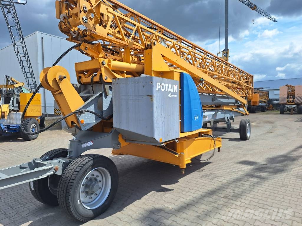 Potain Igo 50 Self erecting cranes