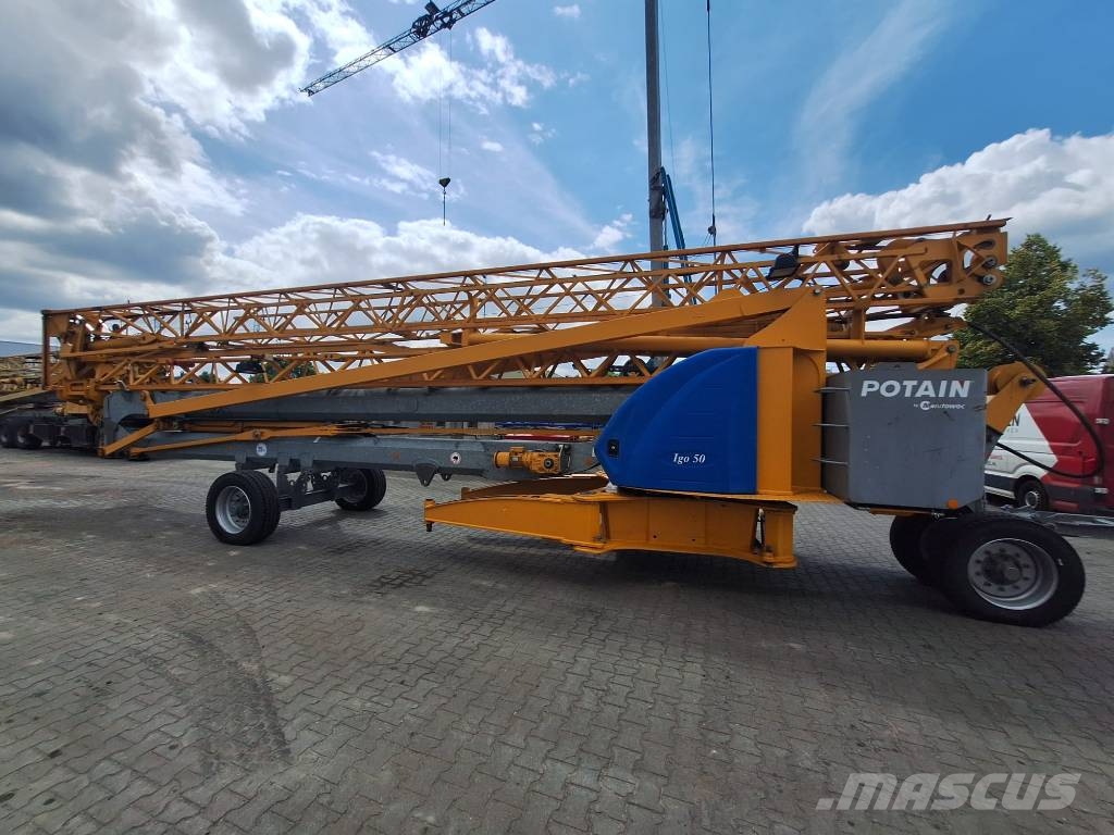 Potain Igo 50 Self erecting cranes