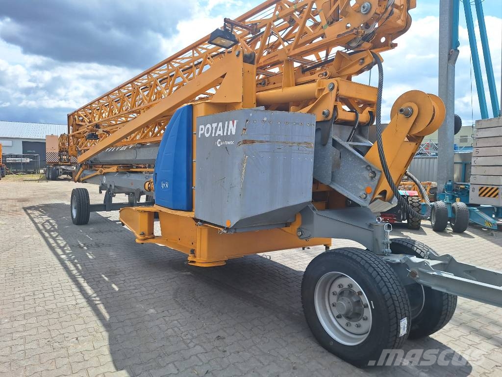 Potain Igo 50 Self erecting cranes
