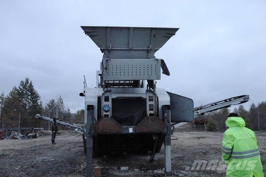 Liming Y3S1860HP220 planta trituradora sobre chasis Mobile Brecher