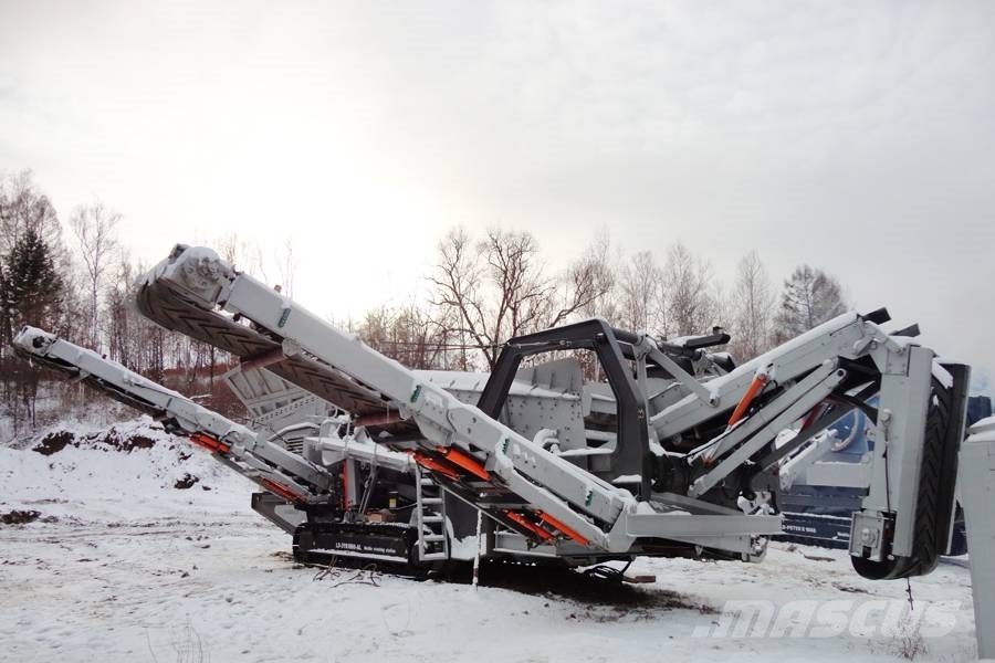 Liming Y3S1860HP220 planta trituradora sobre chasis Mobile Brecher