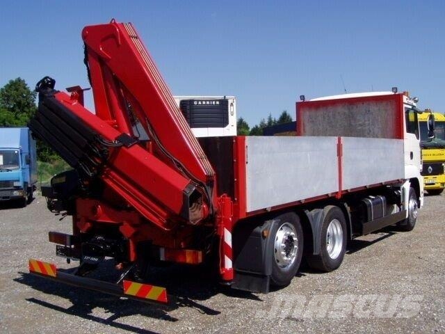 MAN 26.430, 6X2,VALNÍK S HYDRAULICKOU RUKOU Araç üzeri vinçler