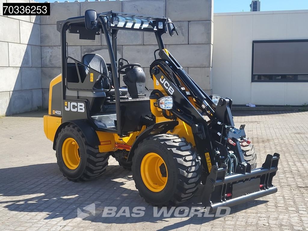 JCB 403 SP FACTORY WARRANTY – EURO COUPLER - KUBOTA Cargadoras sobre ruedas