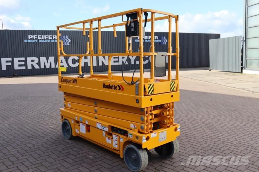 Haulotte Compact 10N Valid Iinspection, *Guarantee! 10m Wor Scheren-Arbeitsbühnen