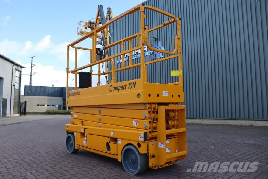 Haulotte Compact 10N Valid Iinspection, *Guarantee! 10m Wor Scheren-Arbeitsbühnen