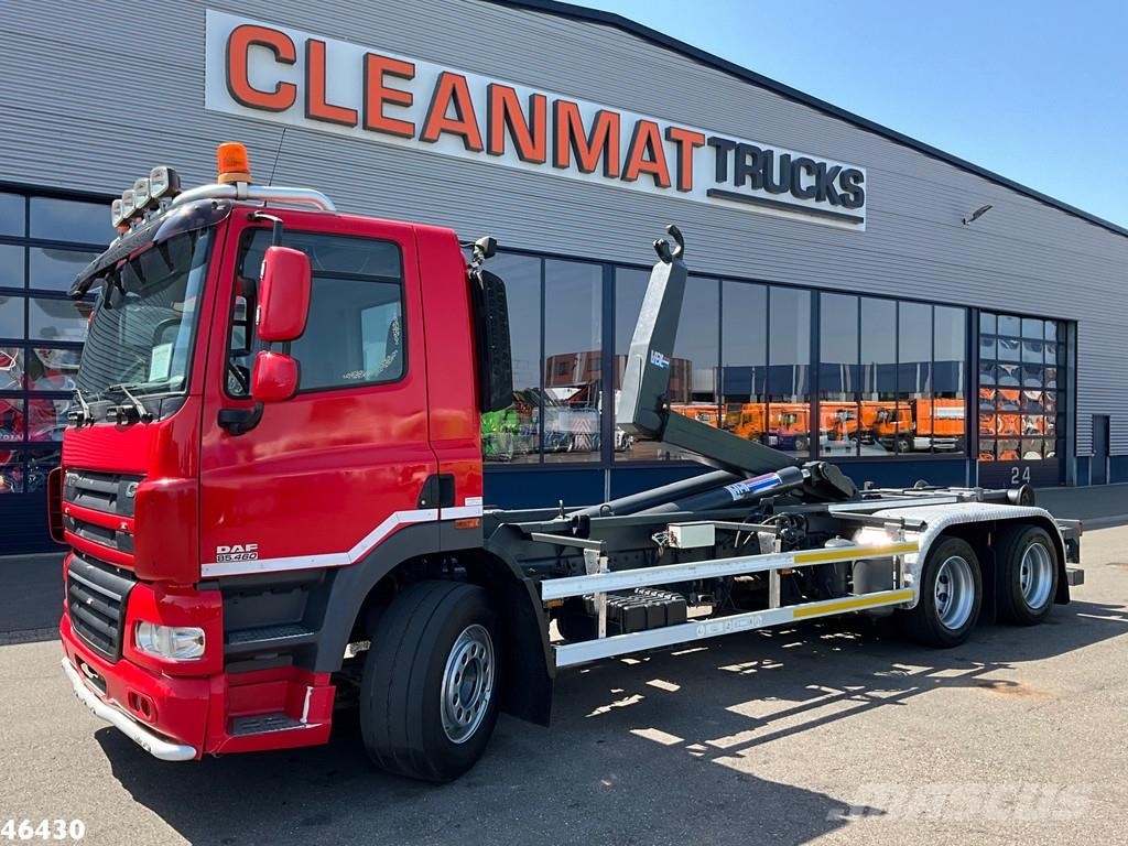 DAF FAS 85 CF 460 VDL 21 Ton haakarmsysteem Horgos rakodó teherautók