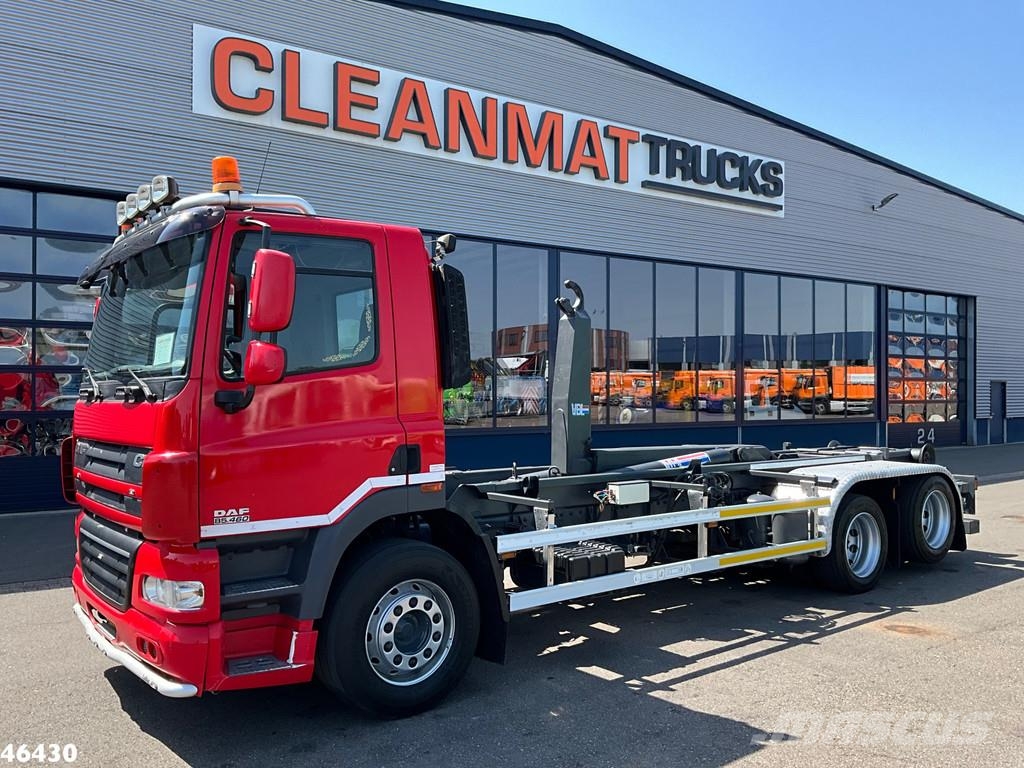 DAF FAS 85 CF 460 VDL 21 Ton haakarmsysteem Horgos rakodó teherautók