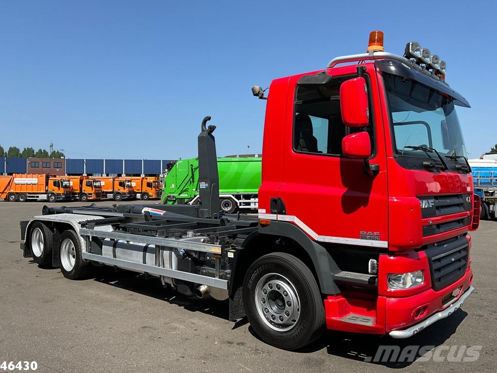 DAF FAS 85 CF 460 VDL 21 Ton haakarmsysteem Horgos rakodó teherautók