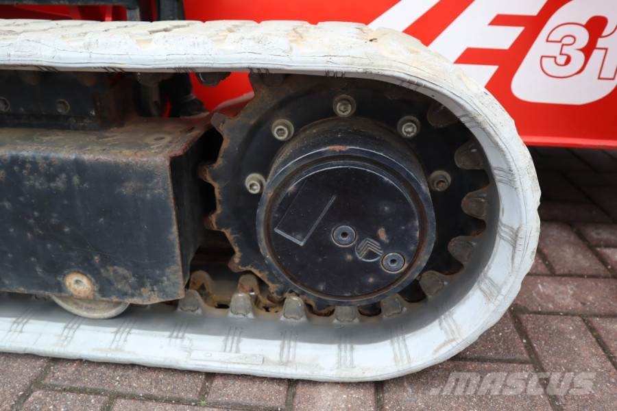 Teupen LEO 31T 230 V Electric Motor + Diesel, Rubber Trac Bomliftar