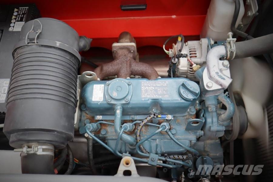 Teupen LEO 31T 230 V Electric Motor + Diesel, Rubber Trac Bomliftar