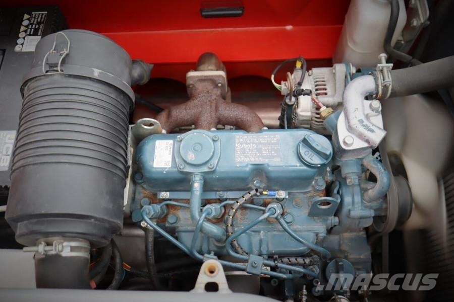 Teupen LEO 31T 230 V Electric Motor + Diesel, Rubber Trac Körüklü personel platformları