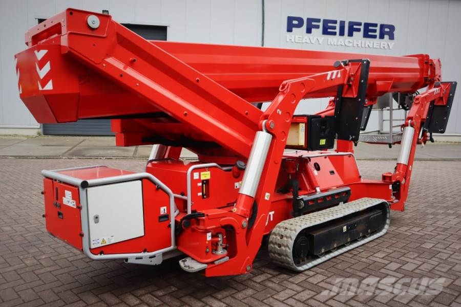 Teupen LEO 31T 230 V Electric Motor + Diesel, Rubber Trac Bomliftar